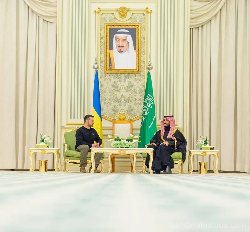 سمو سيدي ولي العهد يستقبل فخامة رئيس جمهورية أوكرانيا - صورة 14