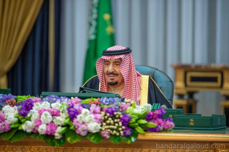 سيدي خادم الحرمين الشريفين يرأس جلسة مجلس الوزراء - صورة 5