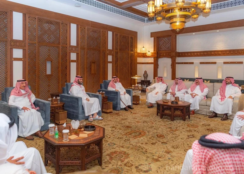 سمو سيدي ولي العهد يستقبل أصحاب السمو أمراء المناطق - صورة 3