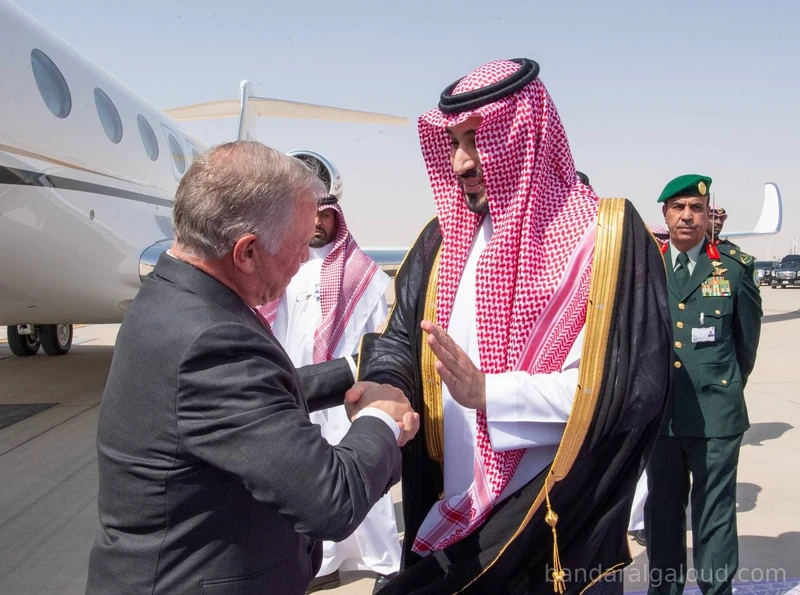 سمو سيدي ولي العهد يستقبل جلالة ملك الأردن لدى وصوله الرياض - صورة 5