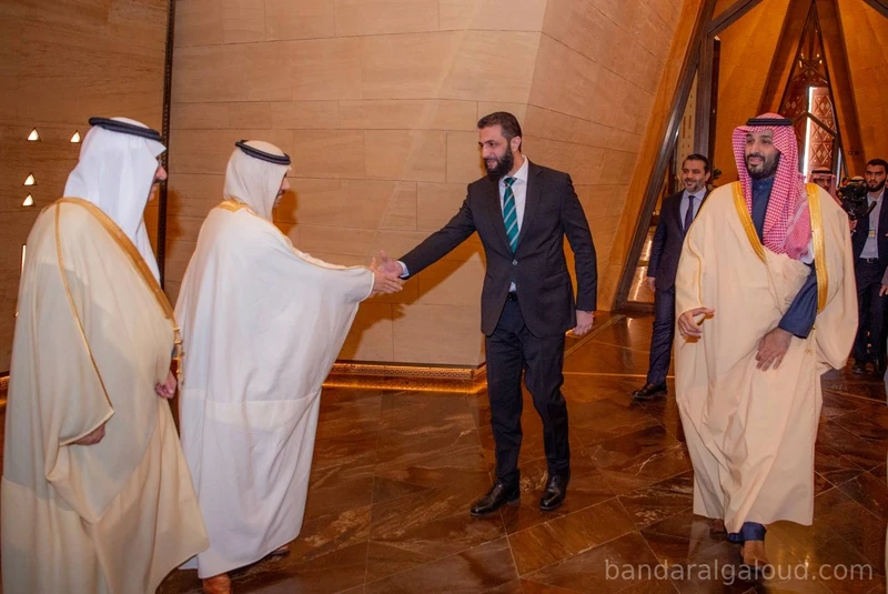 سمو سيدي ولي العهد يستقبل رئيس الجمهورية العربية السورية - Photo 2