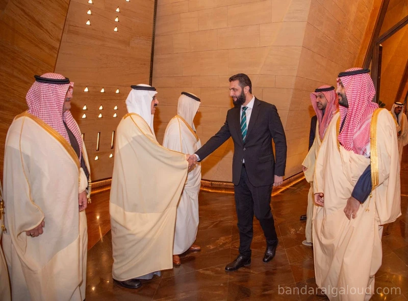 سمو سيدي ولي العهد يستقبل رئيس الجمهورية العربية السورية - Photo 3