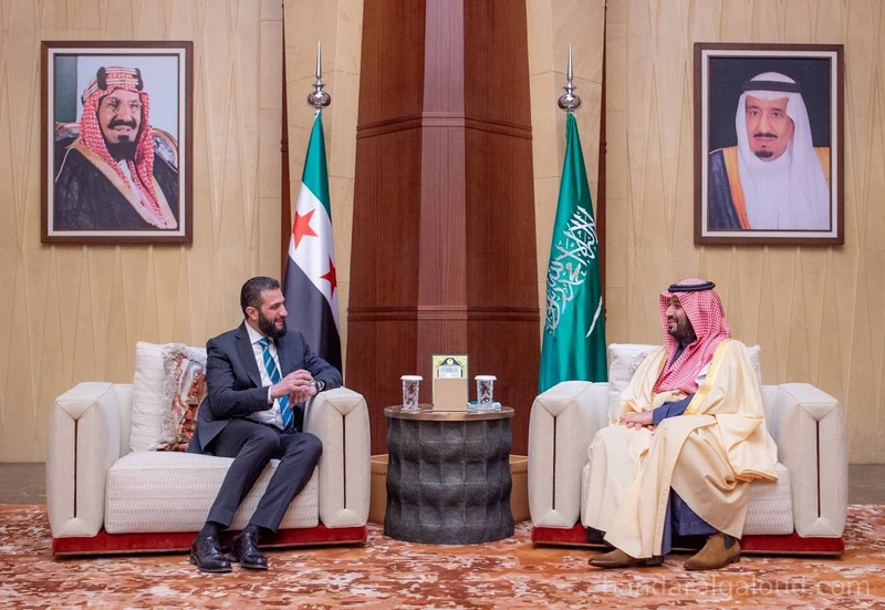سمو سيدي ولي العهد يستقبل رئيس الجمهورية العربية السورية - Photo 7