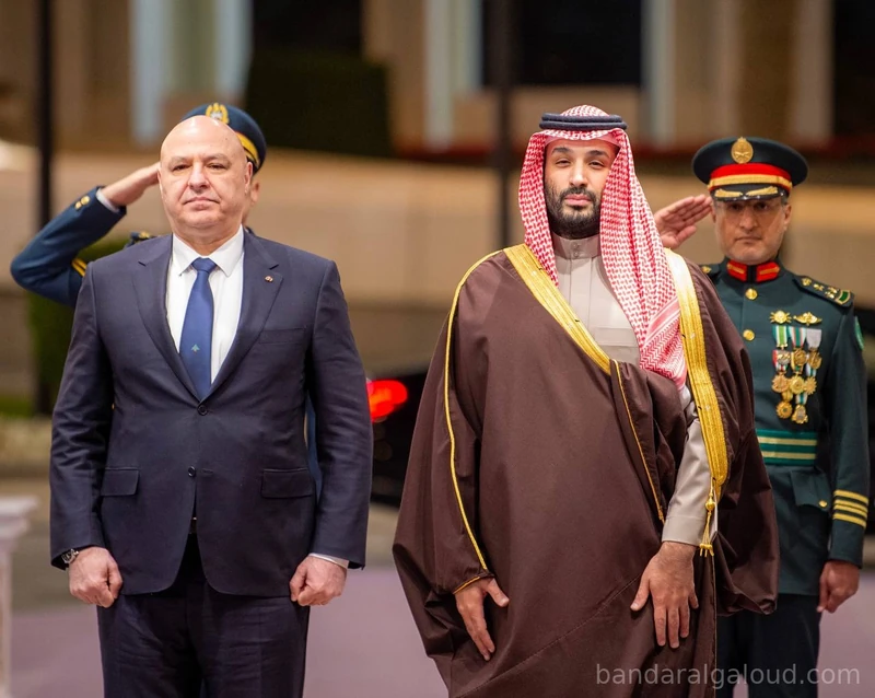 سمو سيدي ولي العهد يستقبل فخامة رئيس الجمهورية اللبنانية في الديوان الملكي. - صورة 3