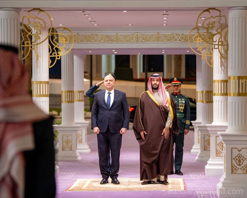 سمو سيدي ولي العهد يستقبل فخامة رئيس الجمهورية اللبنانية في الديوان الملكي. - صورة 6
