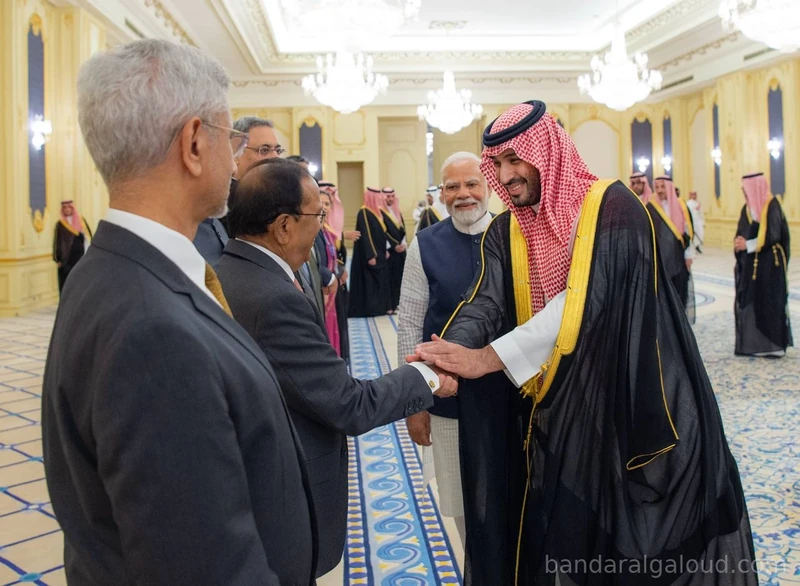 سمو سيدي ولي العهد يستقبل بقصر السلام بجدة دولة رئيس وزراء جمهورية الهند وقد أجريت له مراسم استقبال رسمية - Photo 10