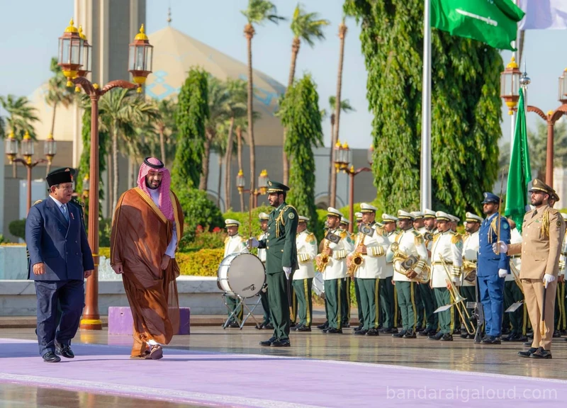 سمو سيدي ولي العهد يستقبل في قصر السلام بجدة، رئيس جمهورية إندونيسيا، ويقيم مراسم استقبال رسمية لفخامته - Photo 3