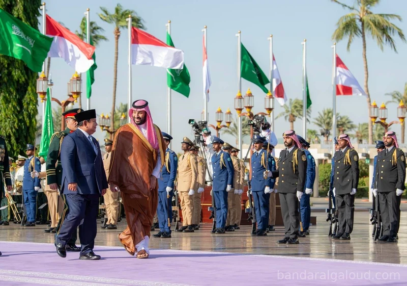 سمو سيدي ولي العهد يستقبل في قصر السلام بجدة، رئيس جمهورية إندونيسيا، ويقيم مراسم استقبال رسمية لفخامته - Photo 5