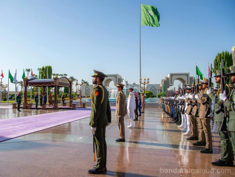 سمو سيدي ولي العهد يستقبل في قصر السلام بجدة، رئيس جمهورية إندونيسيا، ويقيم مراسم استقبال رسمية لفخامته - Photo 14