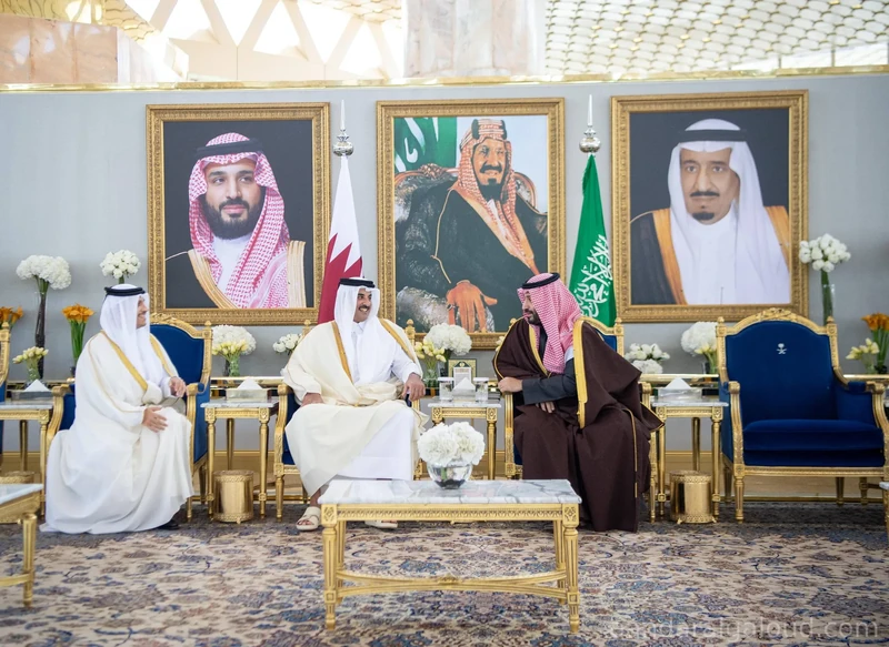 سمو أمير دولة قطر يصل الرياض، وفي مقدمة مستقبليه سمو سيدي ولي العهد - Photo 3