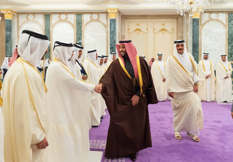سمو سيدي ولي العهد وأمير دولة قطر يعقدان جلسة مباحثات في قصر اليمامة بالرياض - صورة 11