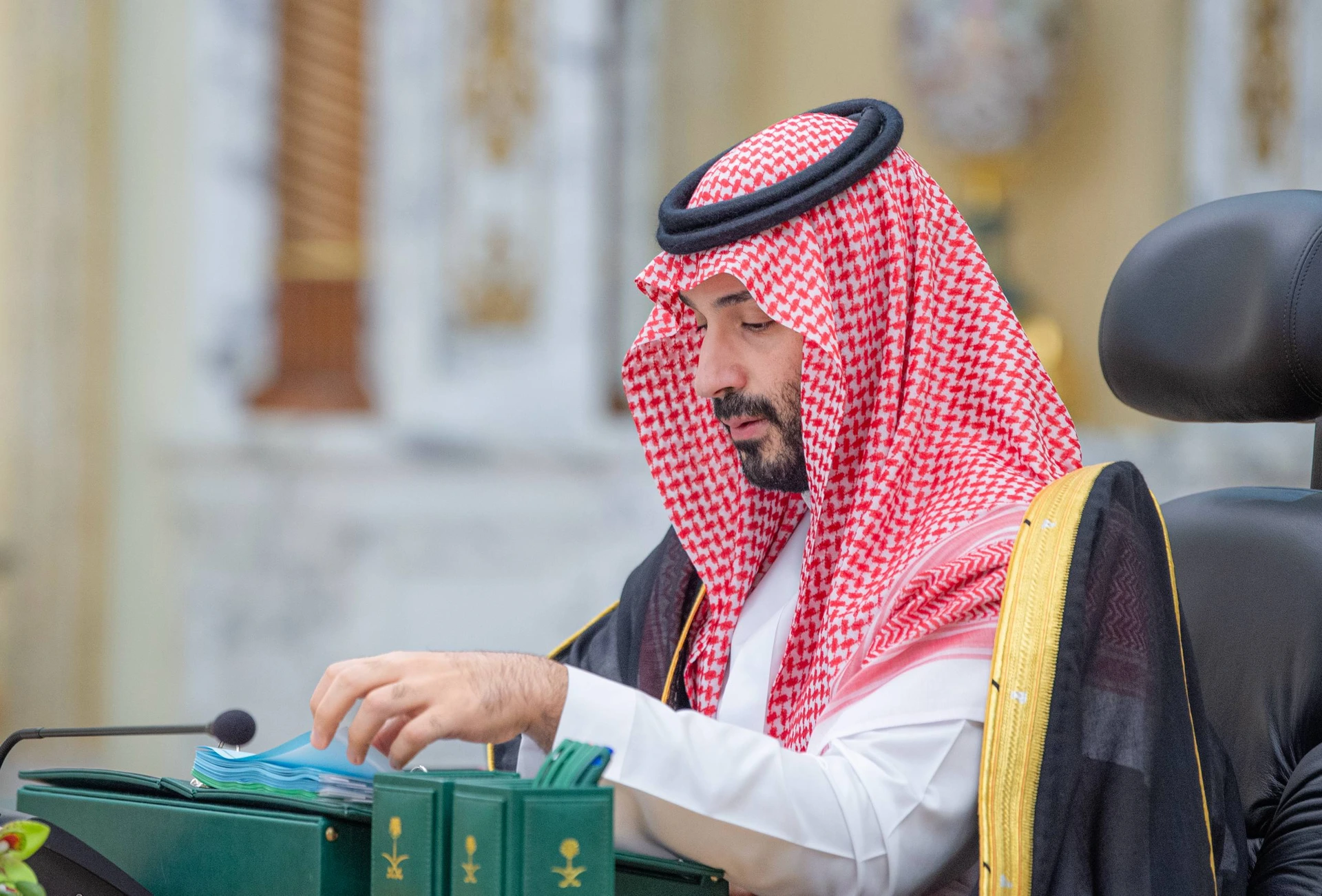 سمو سيدي ولي العهد يرأس جلسة مجلس الوزراء في جدة - Photo 1