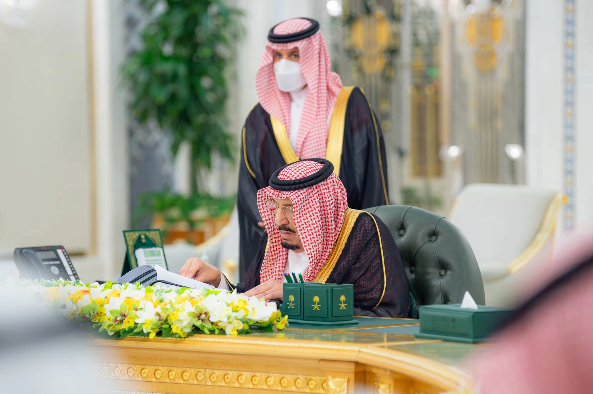 سيدي خادم الحرمين الشريفين يرأس جلسة مجلس الوزراء اليوم في جدة - Photo 1