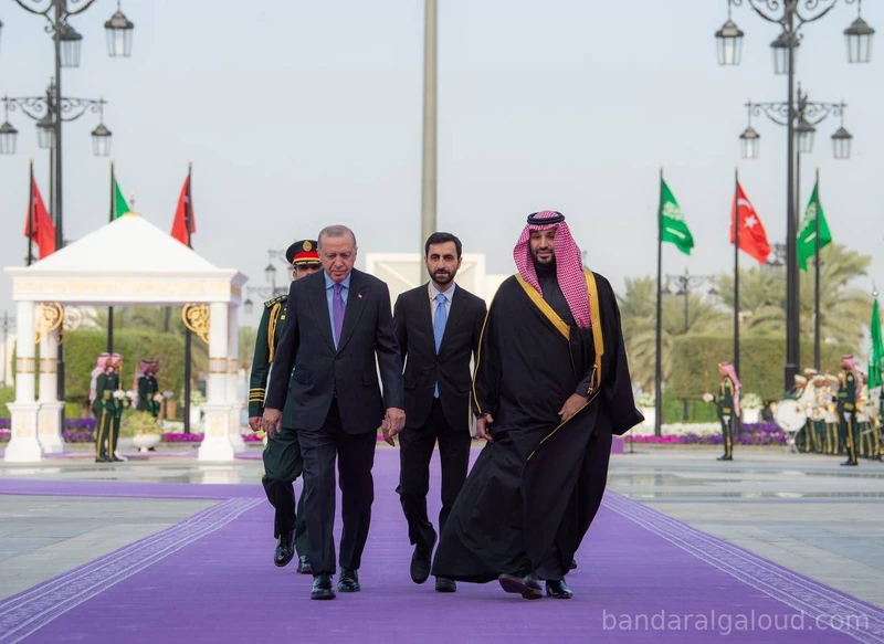 سمو سيدي ولي العهد يستقبل رئيس جمهورية تركيا في قصر اليمامة بالرياض. - Photo 4