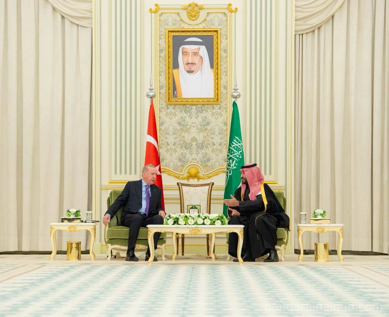 سمو سيدي ولي العهد يستقبل رئيس جمهورية تركيا في قصر اليمامة بالرياض. - Photo 5