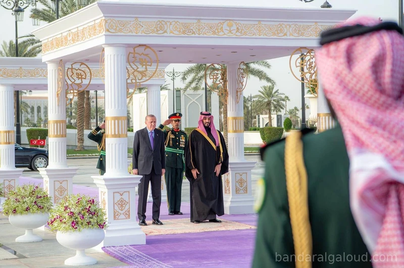 سمو سيدي ولي العهد يستقبل رئيس جمهورية تركيا في قصر اليمامة بالرياض. - Photo 10