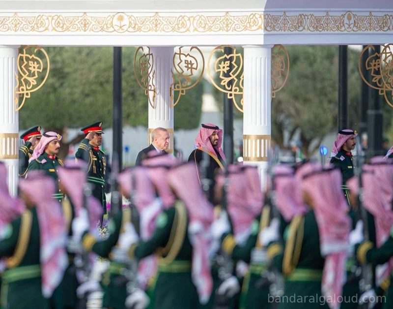 سمو سيدي ولي العهد يستقبل رئيس جمهورية تركيا في قصر اليمامة بالرياض. - Photo 11