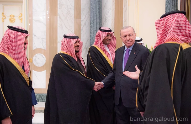 سمو سيدي ولي العهد يستقبل رئيس جمهورية تركيا في قصر اليمامة بالرياض. - Photo 14