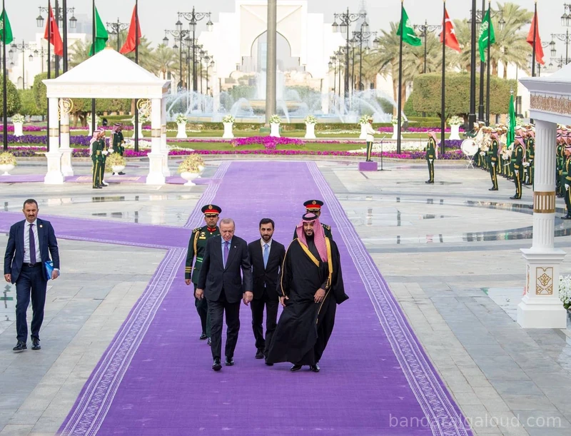 سمو سيدي ولي العهد يستقبل رئيس جمهورية تركيا في قصر اليمامة بالرياض. - Photo 17
