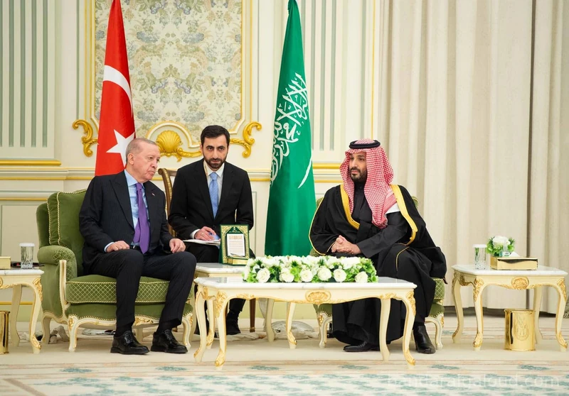 سمو سيدي ولي العهد يستقبل رئيس جمهورية تركيا في قصر اليمامة بالرياض. - Photo 18