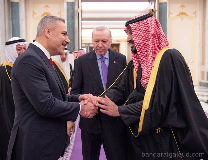 سمو سيدي ولي العهد يستقبل رئيس جمهورية تركيا في قصر اليمامة بالرياض. - Photo 23