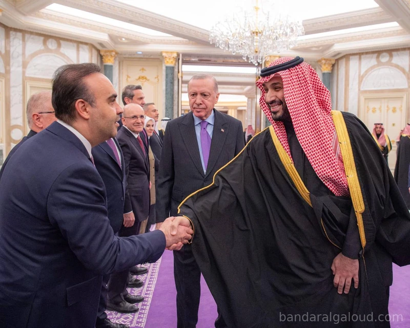 سمو سيدي ولي العهد يستقبل رئيس جمهورية تركيا في قصر اليمامة بالرياض. - Photo 24